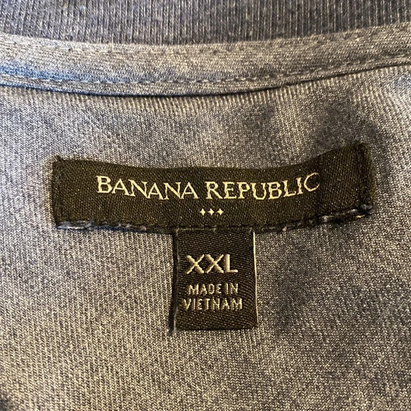 Banana Republic Men’s XXL Long Sleeve Waffle Knit T Shirt - Picture 5 of 6